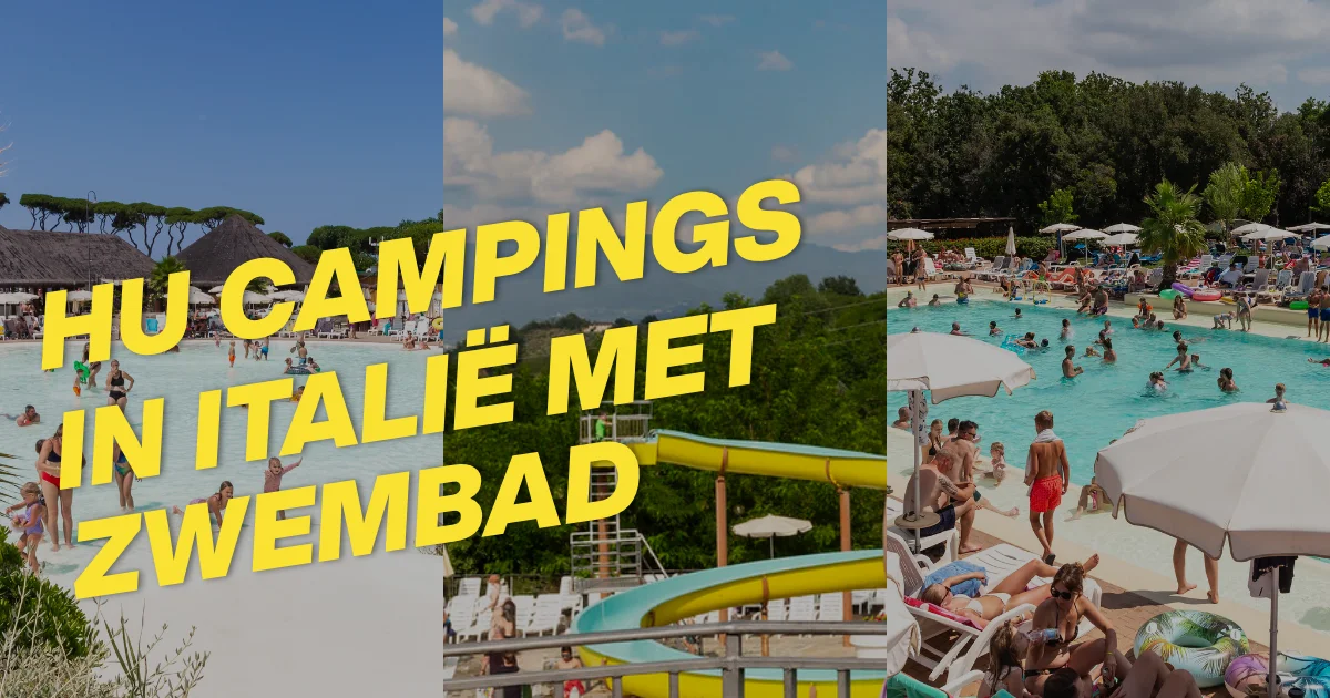 Ontdek hu campings in Italië met zwembad